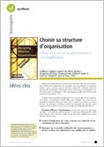 Choisir sa structure d'organisation