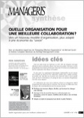 Quelle organisation pour une meilleure collaboration?