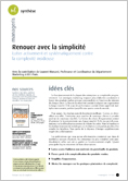 Renouer avec la simplicité