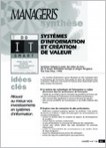 Systèmes d'information et création de valeur