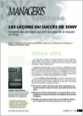 Les leçons du succès de Sony