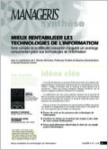 Mieux rentabiliser les technologies de l'information