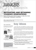 Motivating and retaining younger generations