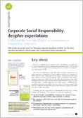 Corporate social responsibility: decipher expectations