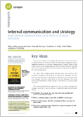 Internal communication and strategy