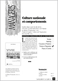 Culture nationale et comportements