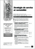 Stratégie de service et rentabilité