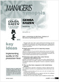 Gemba Kaizen and continuous improvement