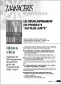 Le développement de produits 