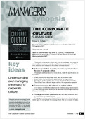 Deciphering the company culture