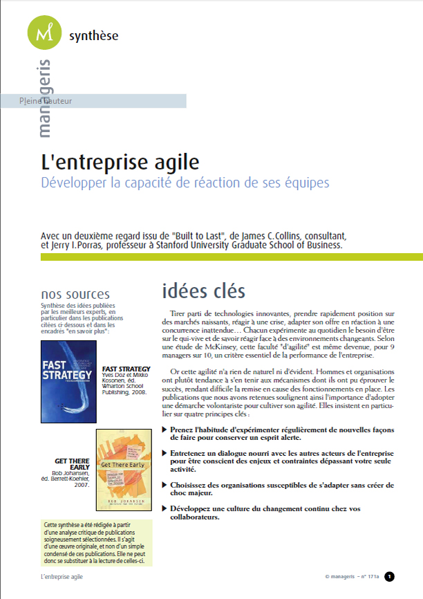 L'entreprise agile